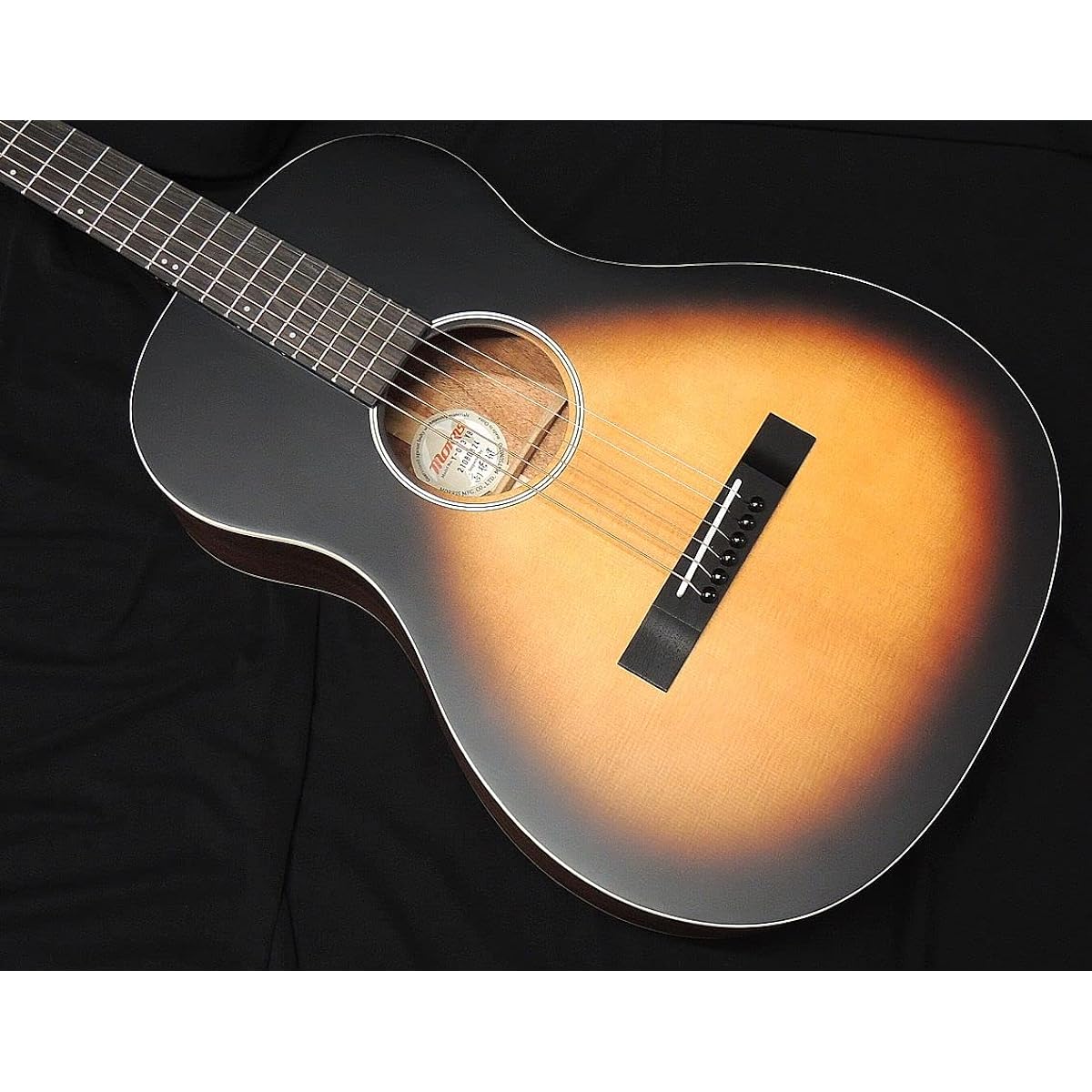 Morris Y-023 VB Morris NY style 12 fret joint acoustic guitar solid spruce sunburst limited color