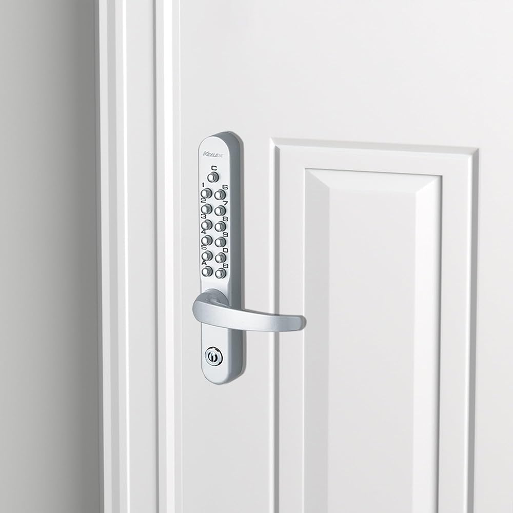 NAGASAWA Keylex 800 with automatic locking key lever type silver 22823M