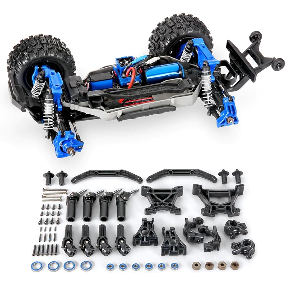 Traxxas 9080R Outer Driveline & Suspension Upgrade Kit Extreme Heavy Duty Red