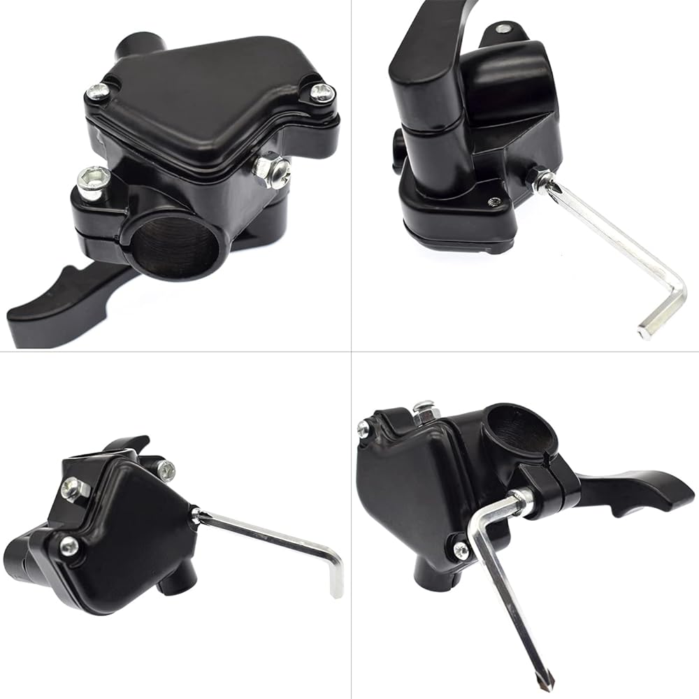 Royitay 20cm 7/8 inch 22mm Thumb Throttle Cable Accelerator Handle Assembly for Chinese 50cc 70cc 90cc 110cc 125cc 250cc Taotao ATV Quad Go Kart