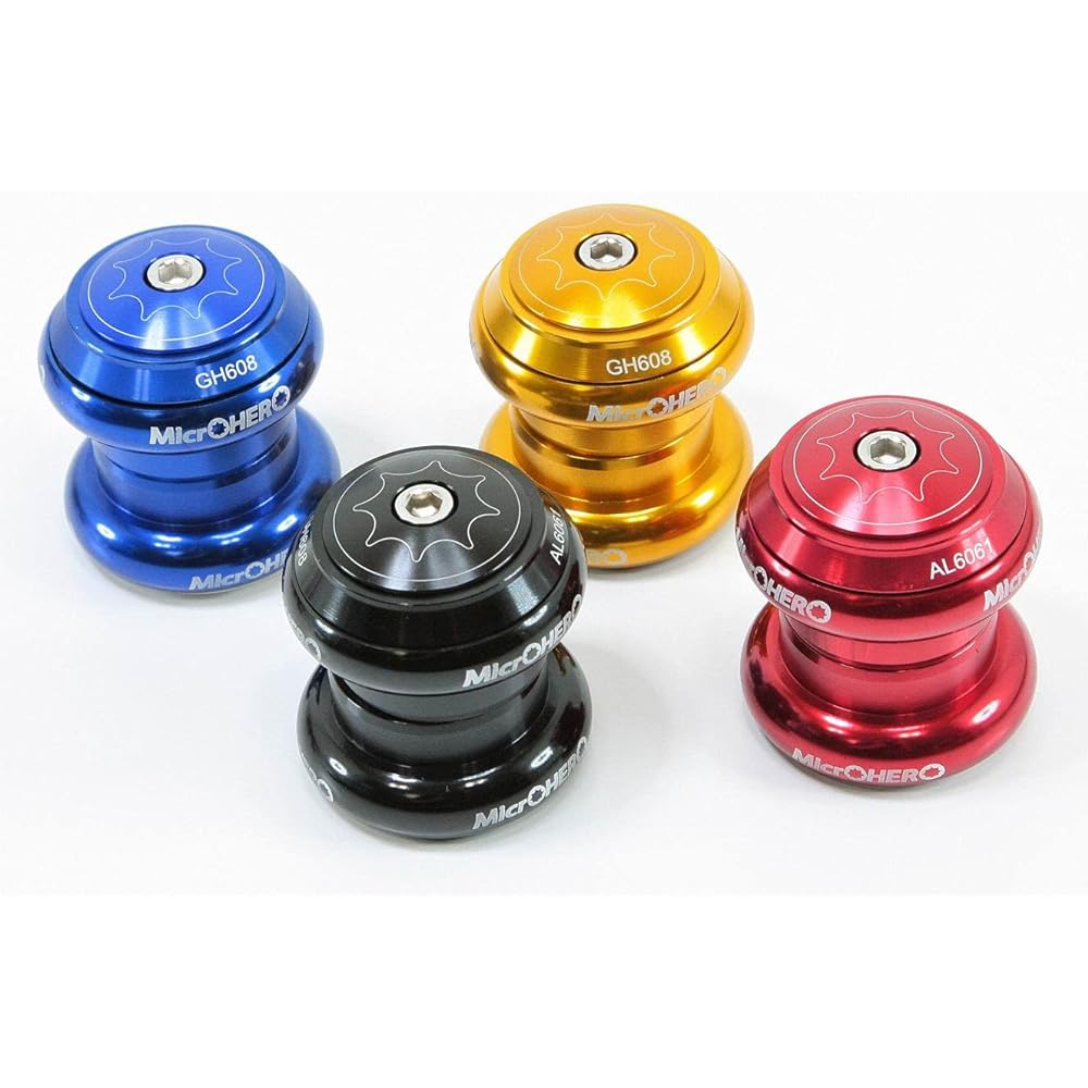 MicrOHERO Lightweight Aluminum Alloy Sealed Bearing OS Ahead Set GH-608 1_1/8x34x30 34mm