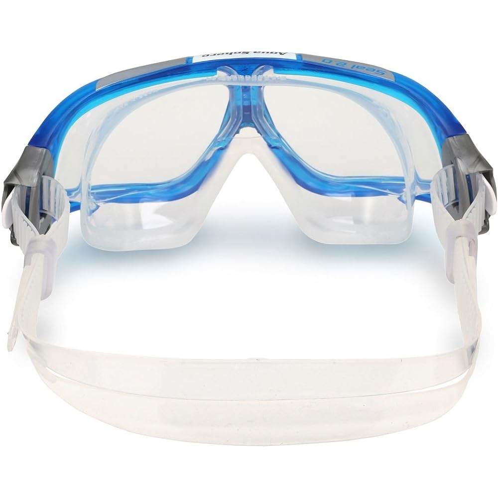 Aqua Sphere Swimming Goggles SEAL 2.0 BLUE/WHITE CLEAR LENS Asian Fit 176300 176300