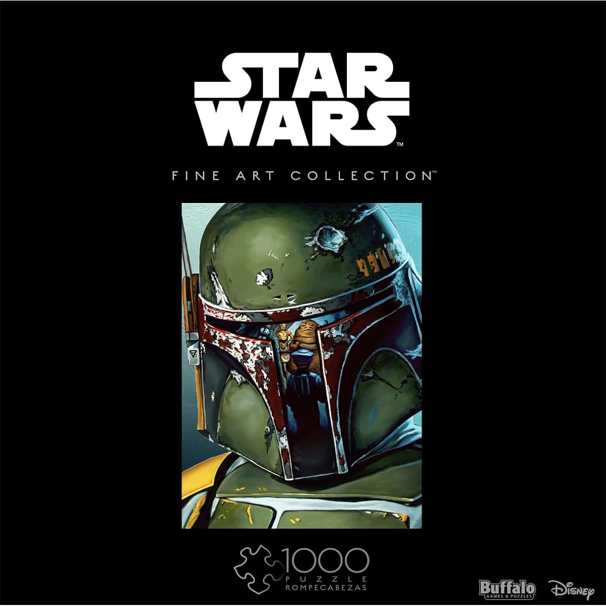 Buffalo Games Jigsaw Puzzle Star Wars Fine Art Collection Dangerous Negotiations 1000 Piece