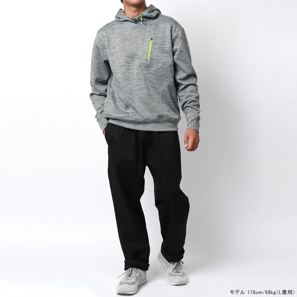 Tartex Men's Parka, Sweat Absorbent, Quick Drying, Dry Jersey, UV Protection, Sports Training