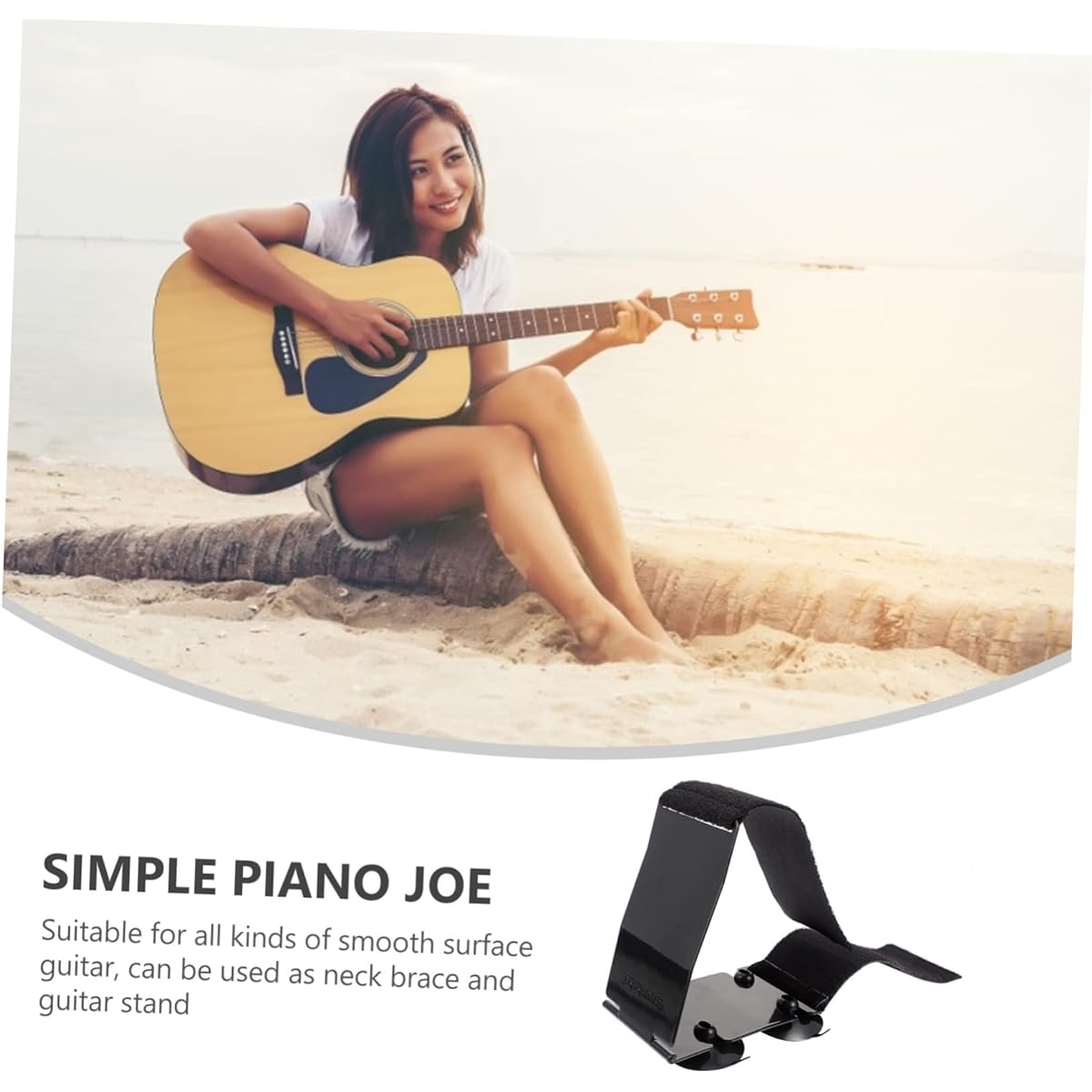 Abaodam Set of 2 Simple Guitar Rest Guitar Footrest Track Footstool Professional Guitar Rest Guitar Support Classical Guitar for Kids Bracket Stainless Steel