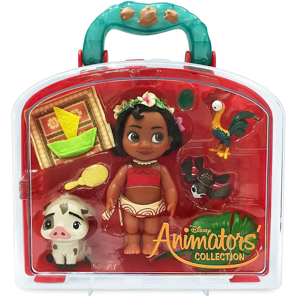 Disney Moana Animators' Collection Mini Doll Play Set – 5 Inches
