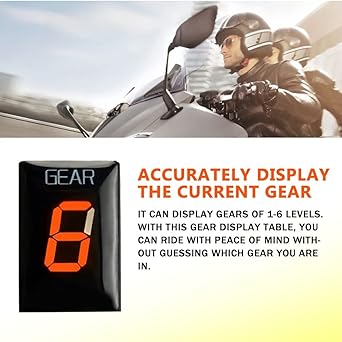 Speed Display Meter Motorcycle Gear Display Indicator For Yamaha XJ6 FZ6 FZ8 R1 R6 FZ400 FZS XJR400 FZ1 MT01 MT-03 FZ8 FZ16 fjr1300 xjr 1300 Xvs950A