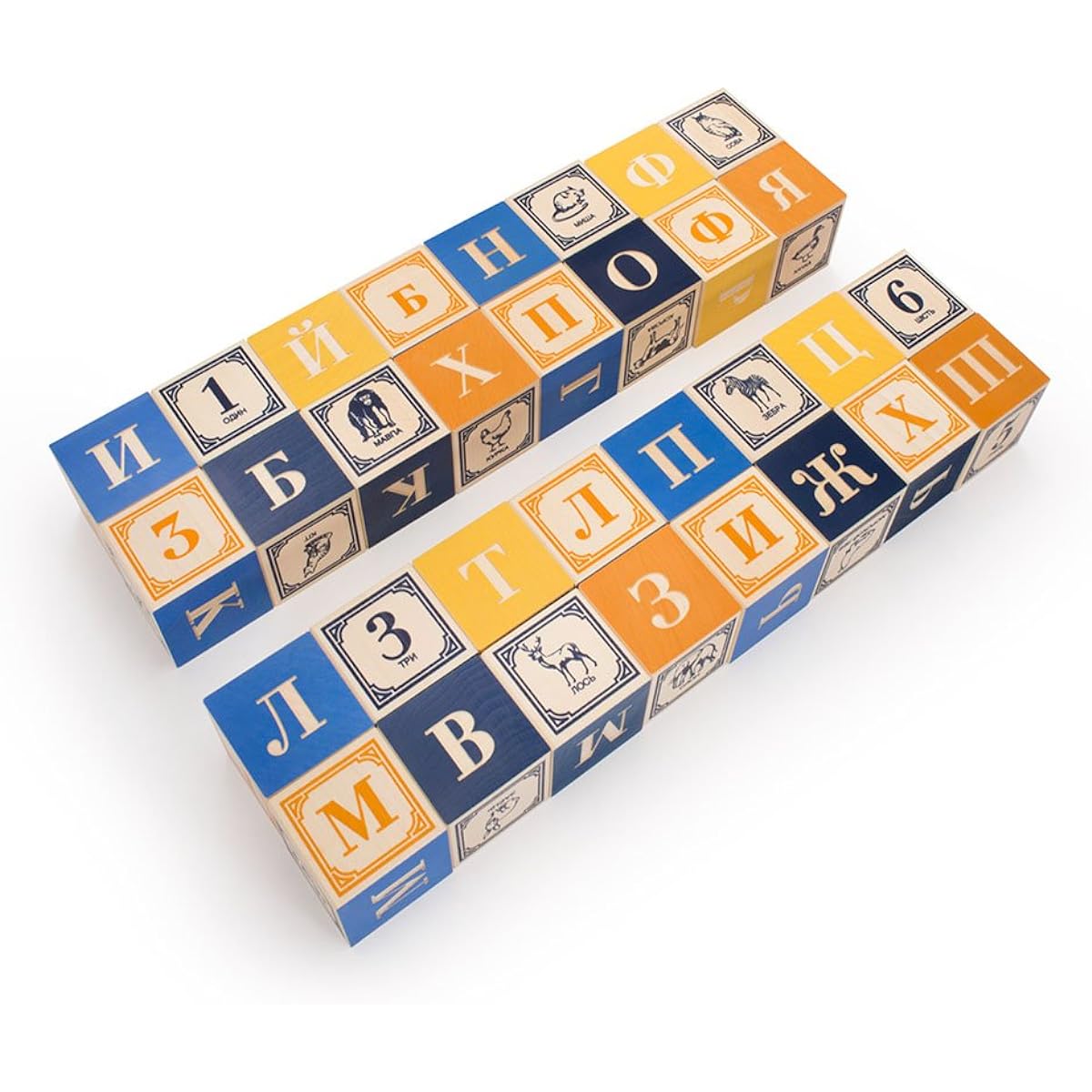 Uncle Goose Ukrainian ABC Blocks Made in the USA