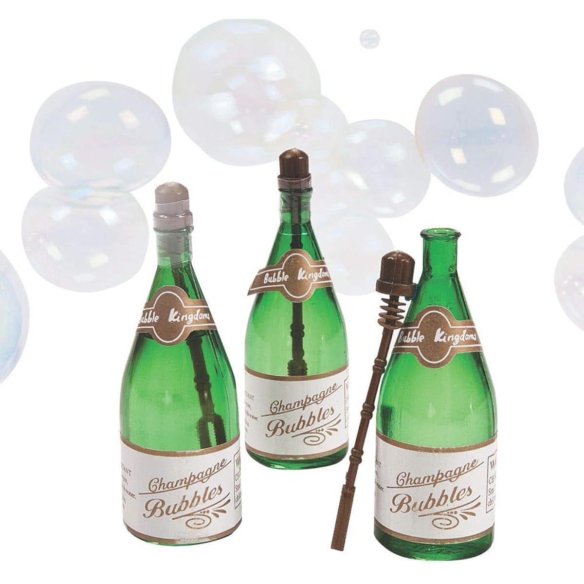 Champagne Bottle Bubbles