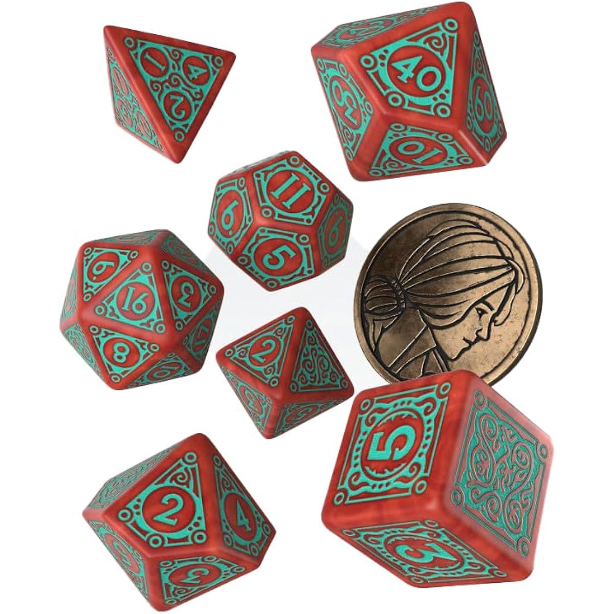 The Witcher Dice Set Triss - Merigold the Fearless
