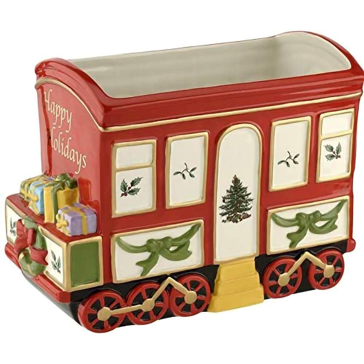 Spode Christmas Tree Train Caboose 9.75 inch