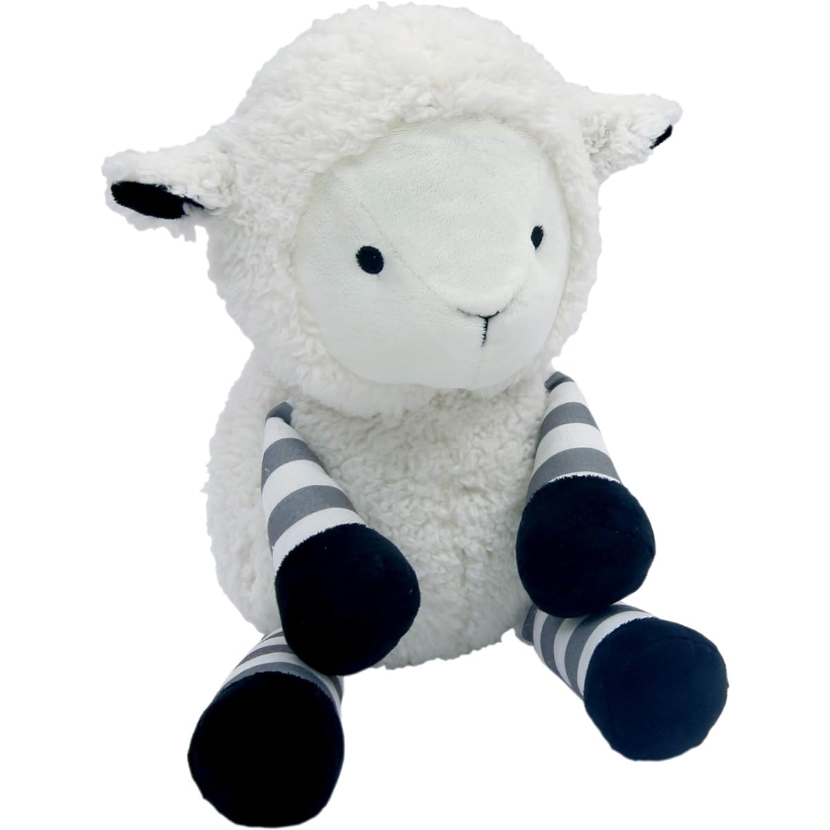 Lambs & Ivy Little Sheep White/Grey Stuffed Animal Lamb Stuffed Animal - Ivy