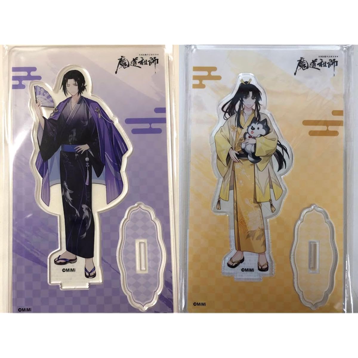 The Master of Diabolism Karaoke Iron Man Karatetsu Acrylic Stand Jiang Cheng Jinling