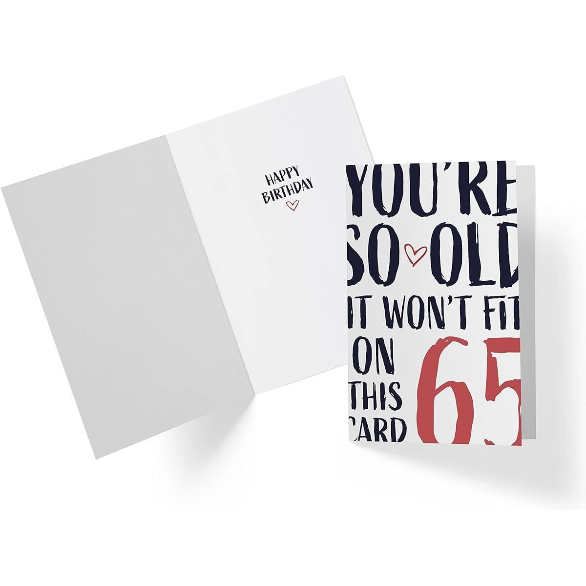 65th Birthday Cards for Him and Her - 65th Anniversary Cards for Dad and Mom - 65th Birthday Cards for Brother, Sister and Friend - 65th Birthday Cards for Men and Women - Karto - You are So Old