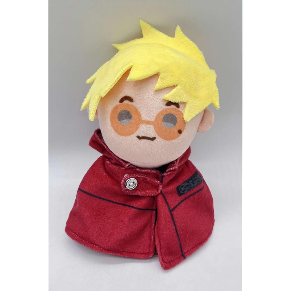 Ruleewe Trigun VASH The Stampede Plush Anime Stampede Figure Stuffed Animal Doll Keychain Gift Supplies