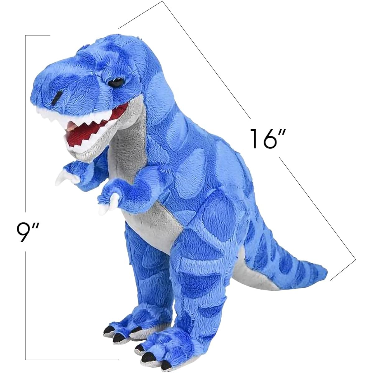 ArtCreativity Comfy Stuffed Animals T-Rex Dinosaur Plush Toy Dinosaur Stuffed Animal Soft Cuddly Animal Pillow for Kids Baby Dinosaurs Great Gift for Boys Girls Toddlers