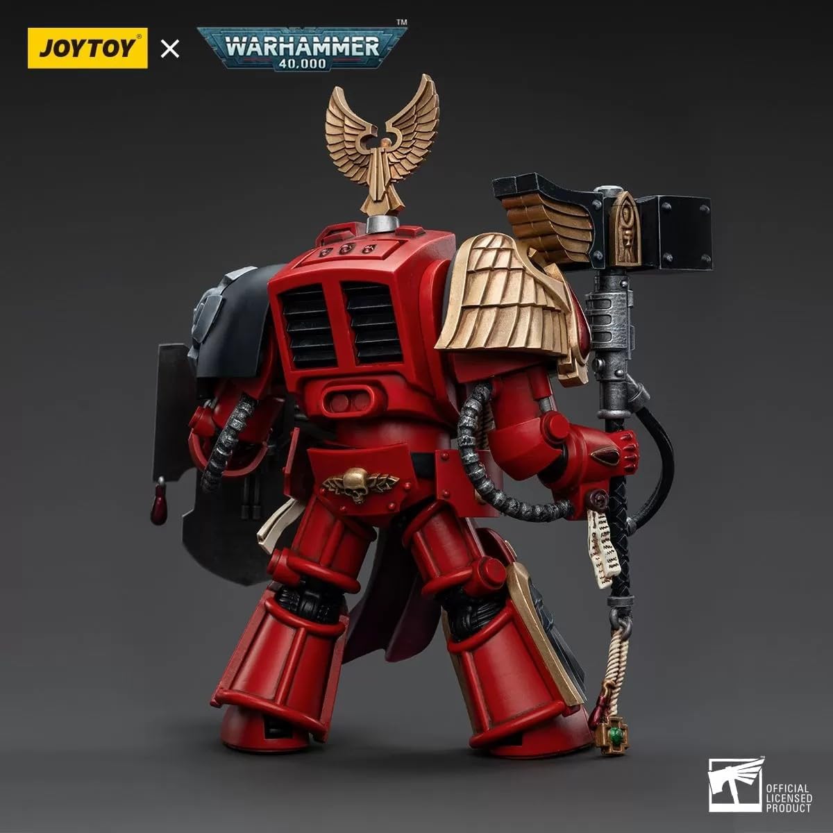 JoyToy Warhammer 40k Blood Angels Assault Terminator Brother Davinos 1:18 Scale Figure