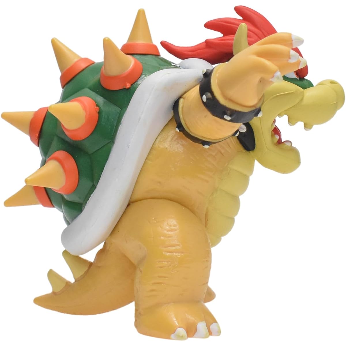 RGVV Yellow Bowser Action Figure The King of The Dark Kingdom Can Breathe Fire in The Movie 4 Inch