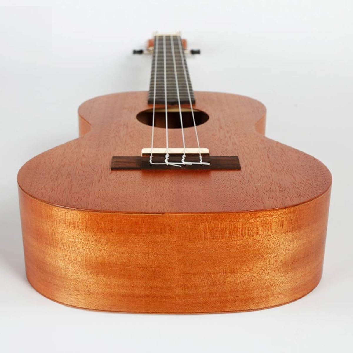 Ukulele Mahogany Ukulele Hawaii Guitar with Natural Bag Ukulele for Music Beginners Entry Level Ukulele (Color: Natural, Size: 23 inches)