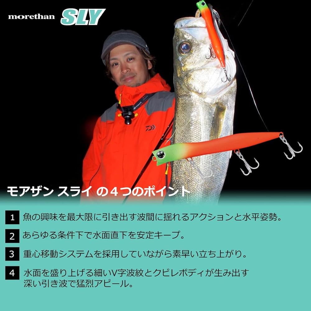 DAIWA More Than Sly 110F