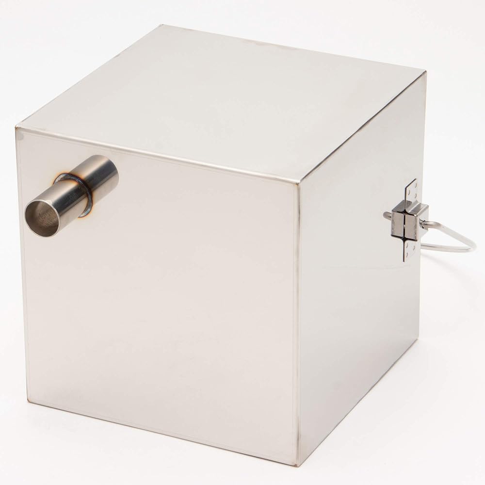 Endo Shoji Commercial Square Funnel for Itto Cans 18-8 Stainless Steel Made in Japan ALC07