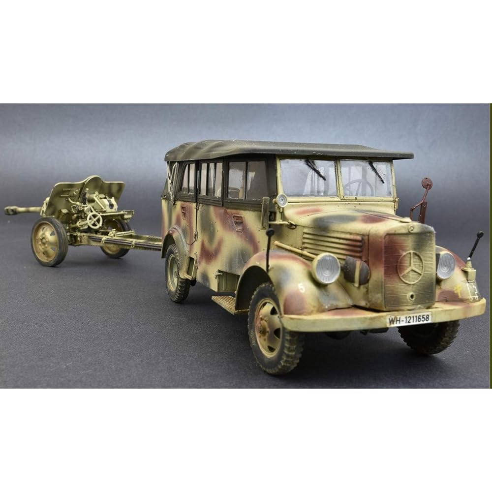 Miniart 1/35 Germany Kfz.70&7.62cmF.K.39 (r) Plastic Model MA35189
