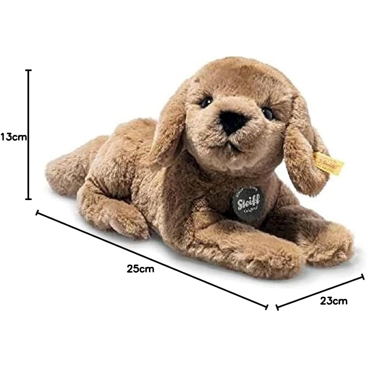 Steiff teddy bear Teddies for Tomorrow Retriever Lenny Brown Steiff Lenny labrador dog brown dog stuffed toy retriever