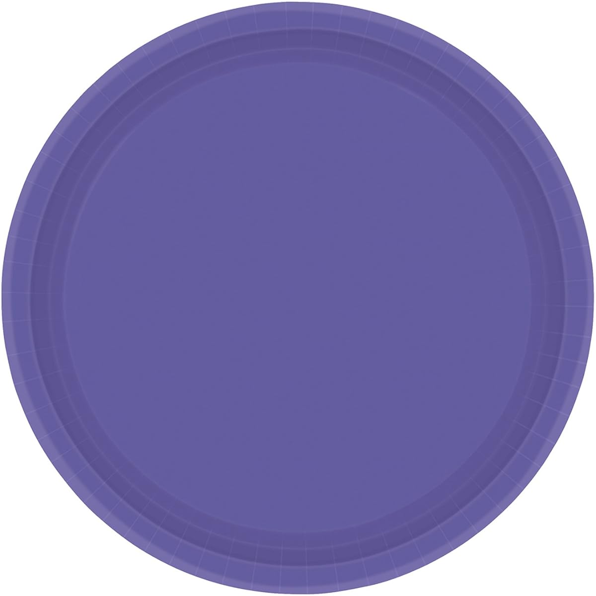 Amscan Paper Plates, Purple