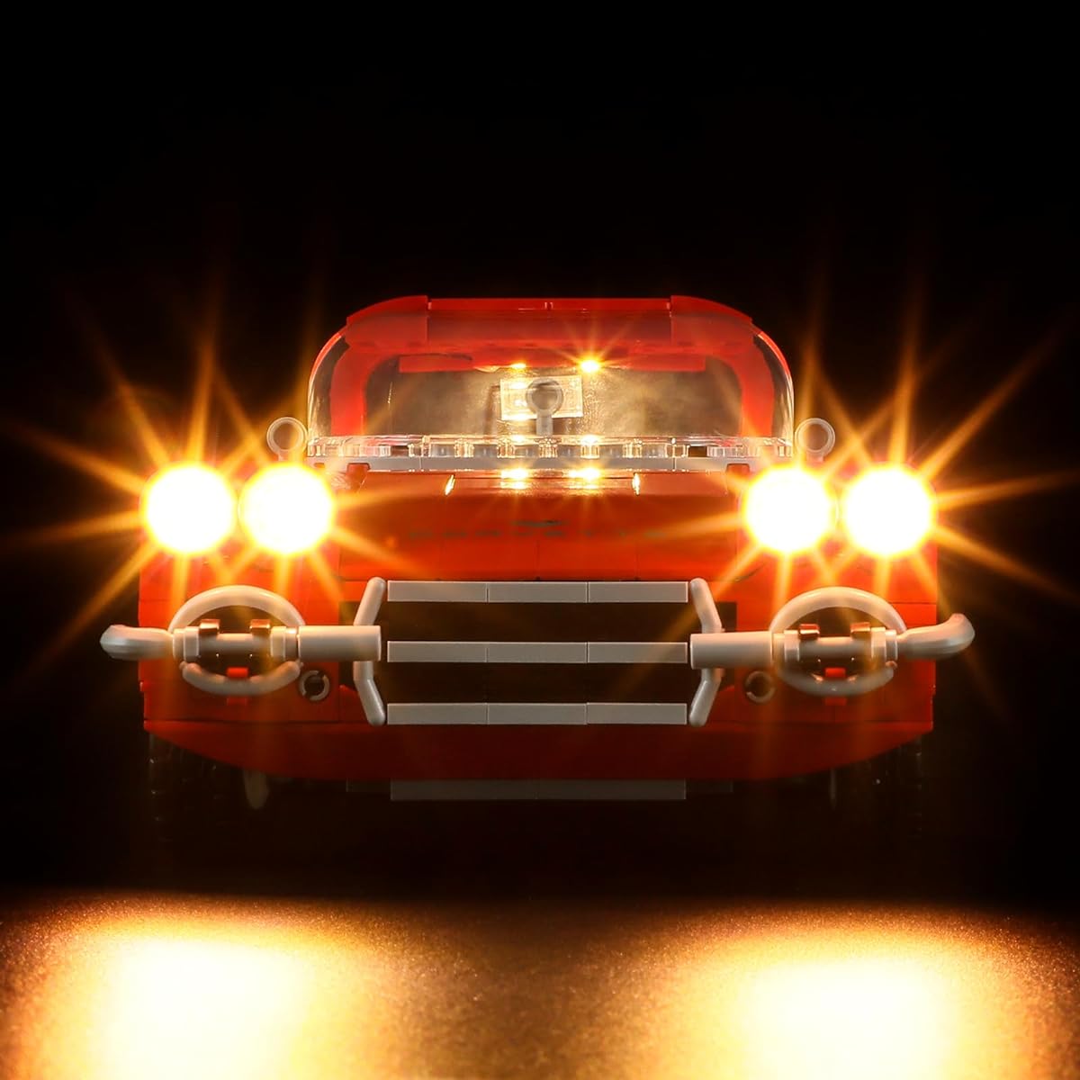 Light Up Lights for Lego-10321 Corvette 1961 LED Lighting Kit Compatible with Lego Building Blocks Models (Model Set Not Included)