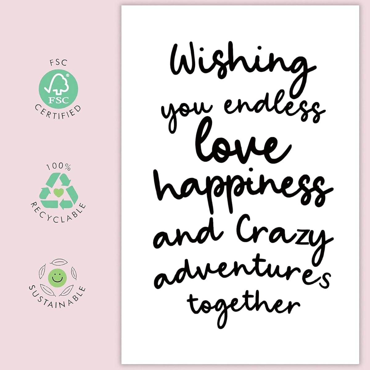 UUEFKTN Wedding Card He Her (#1)