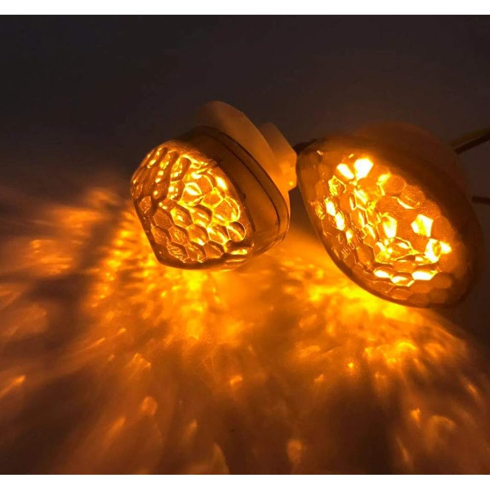 SAMDO Motorcycle LED Flush Mount Turn Signal Light Turn Signal Turning Lamp Smoke for Honda CBR600RR CBR1000RR CBR600F3 CBR600F4 CBR600 CBR929