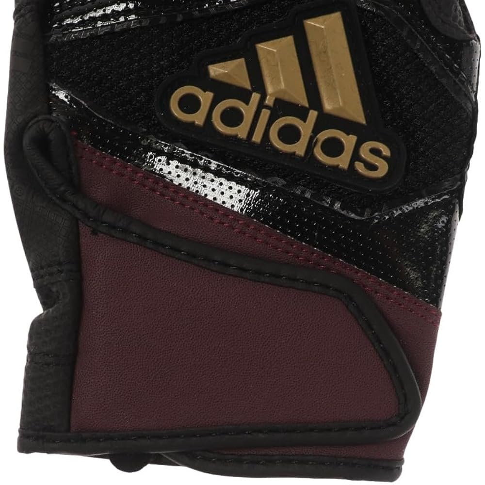 ADIDAS Adidas 21 Batting Glove BASIC LBG401 1974 Black x Purple Baseball Baseball Equipment L 1974