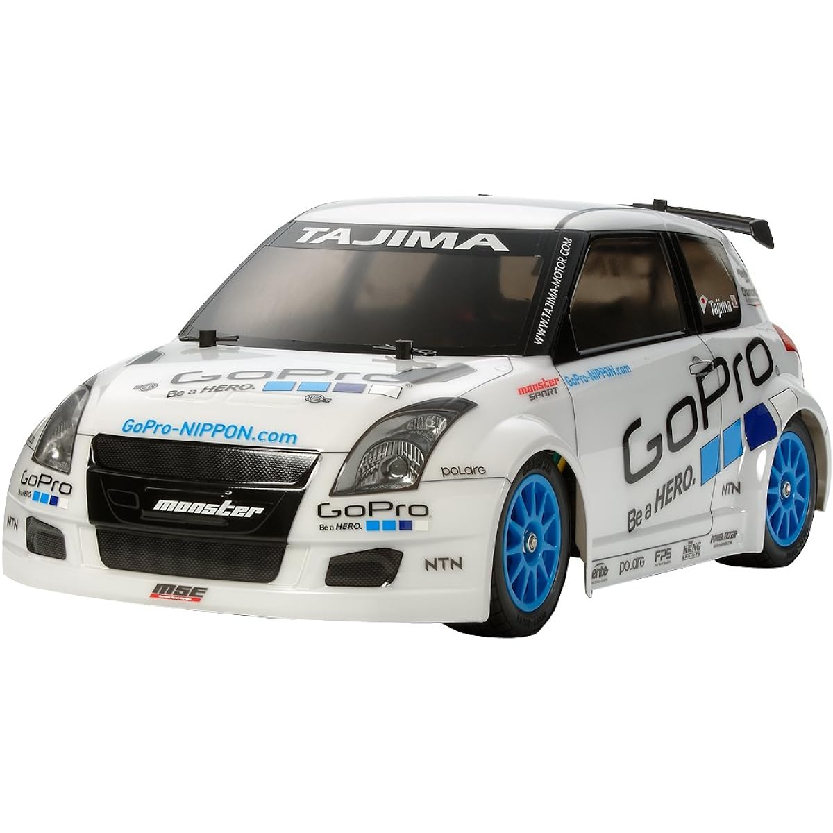 Tamiya 1/10 Electric RC Car Series No.581 GoPro Monster Sport Super Swift (M-05 chassis) On-road 58581