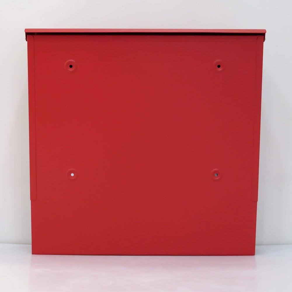 Ihome Mailbox pm58 pm584 Red Main body: Depth 11.5 cm Main body: Height 37 cm Main body: Width 37.5 cm 1 high quality key chain, 2 keys, 4 anchor plugs, 4 screws, 4 rubber stoppers