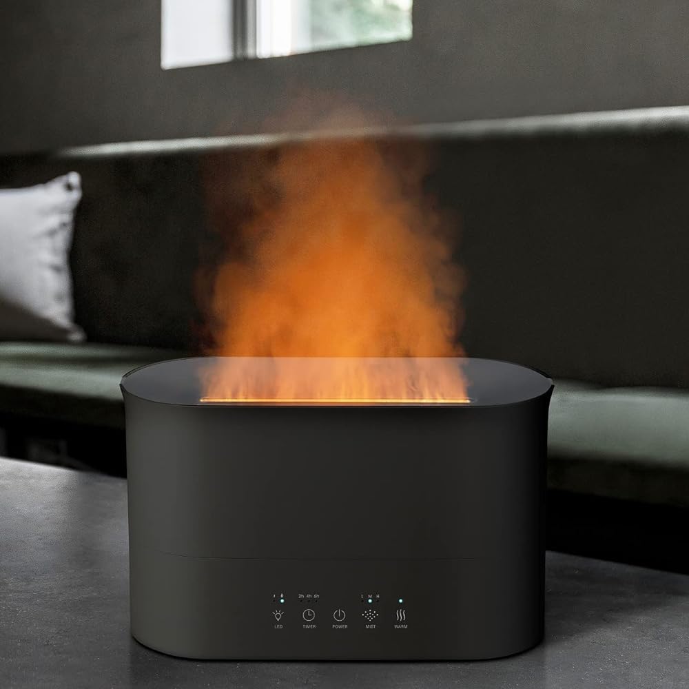 Three-up LED Hybrid Humidifier 2.2L Maximum Humidification Volume 210ml/h 6 Tatami Lumina Gray HB-T2272GY