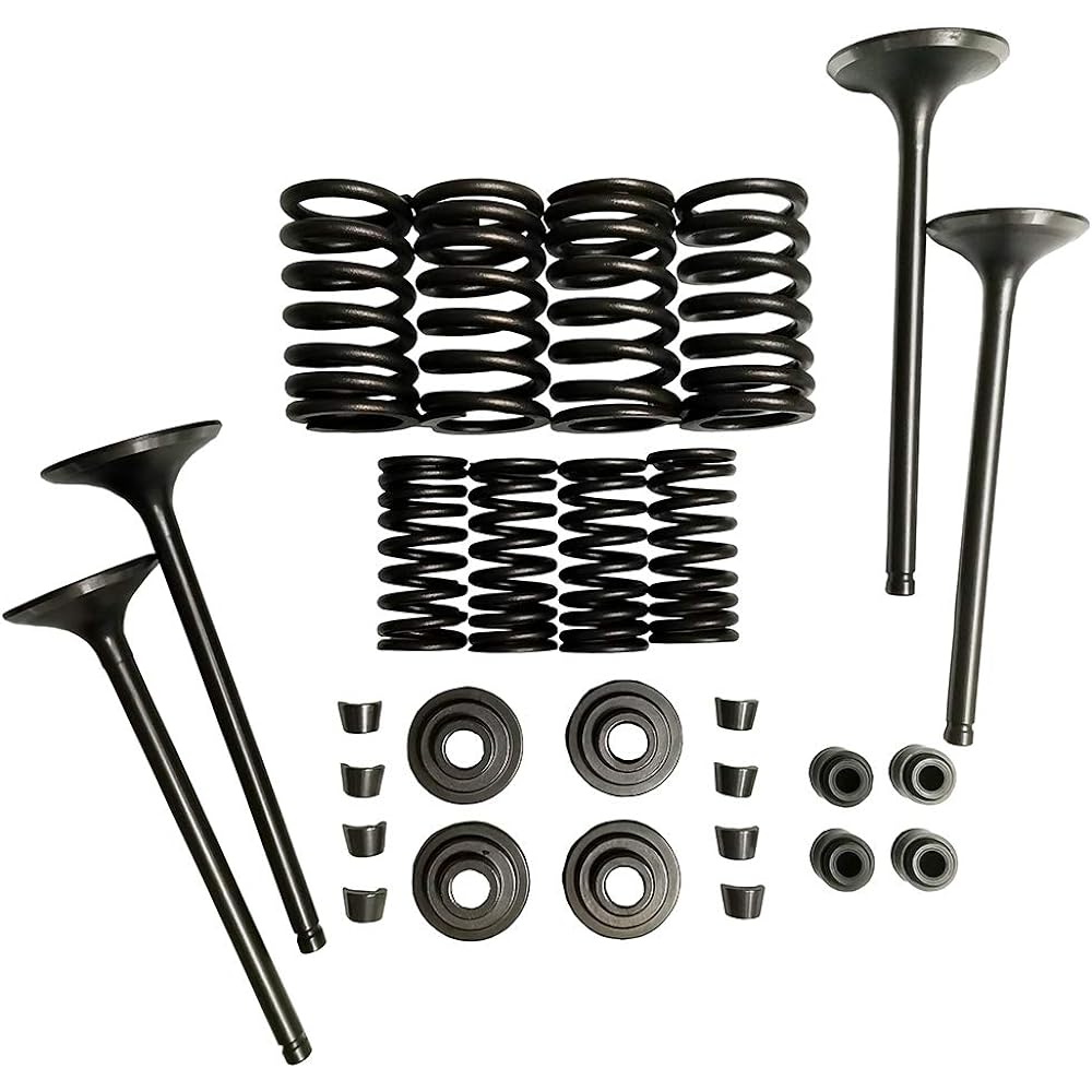 JINFANNIBI Rocker Arm Intake and Exhaust Valve Seal Spring Kit Compatible with Honda Sportrax 400 400EX TRX400EX TRX400X XR400R 400X 1996-2014