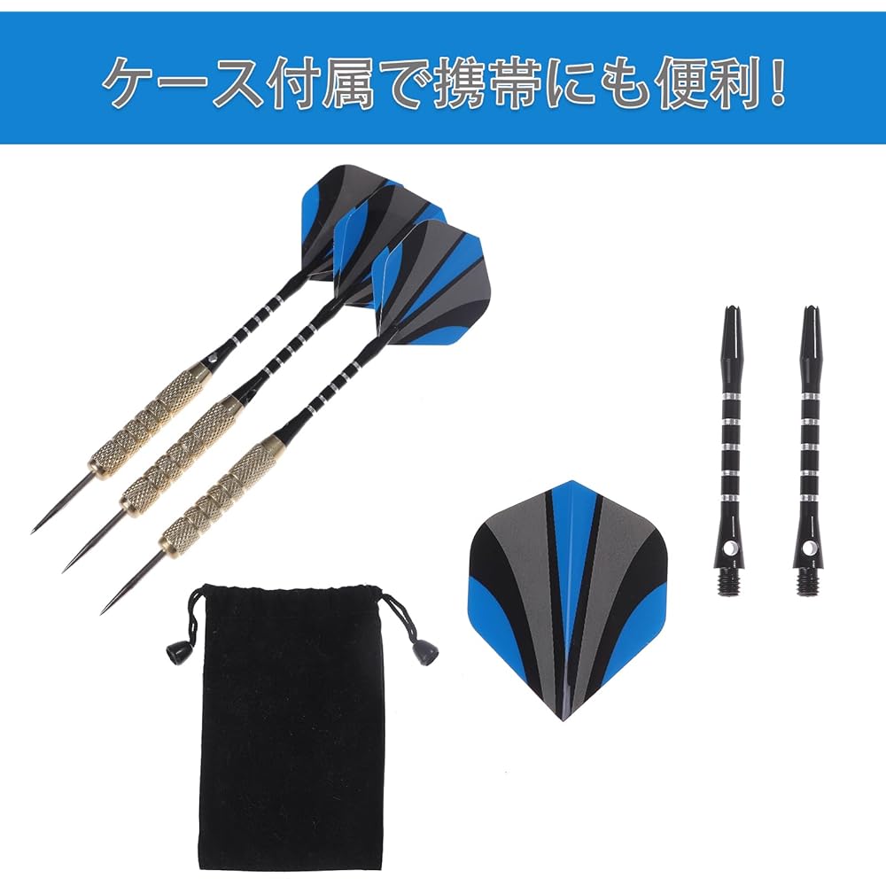 Pure Seek Darts Arrows for Beginners House Darts for Practice Soft Tip Darts Set Hard Darts Set of 12 Storage Bag Mobile Game