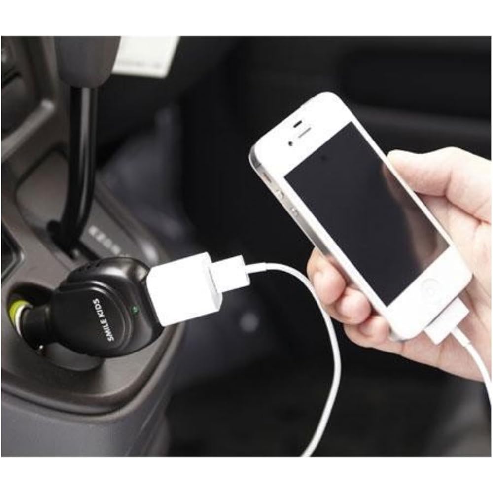 Smile Kids Cigarette Socket Outlet Black ASR-10