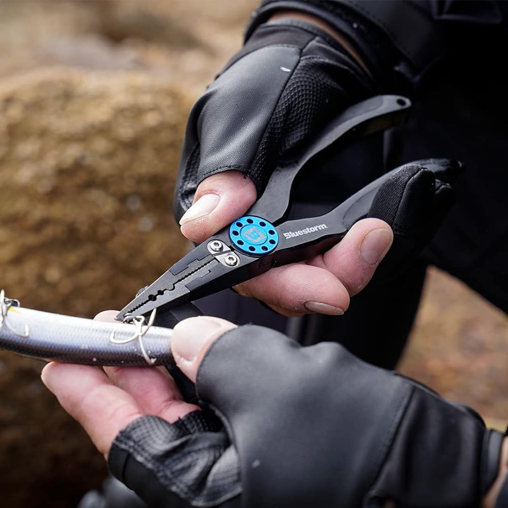 Bluestorm BSJ-RP01 Rubber Grip Aluminum Pliers