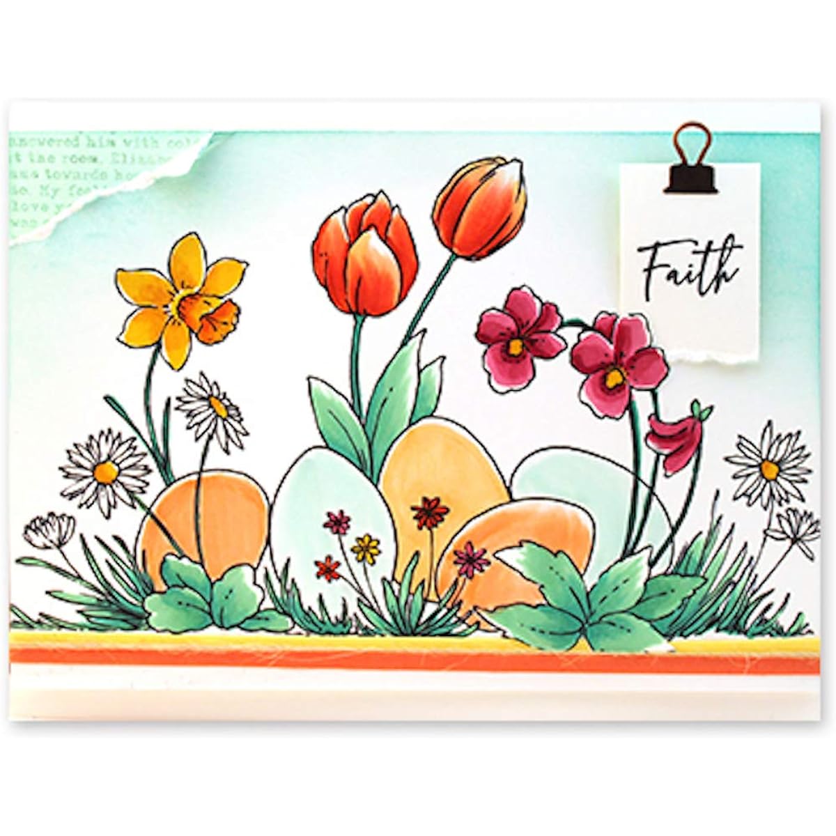 Penny Black 30-805 Spring Day Clear Stamp Set