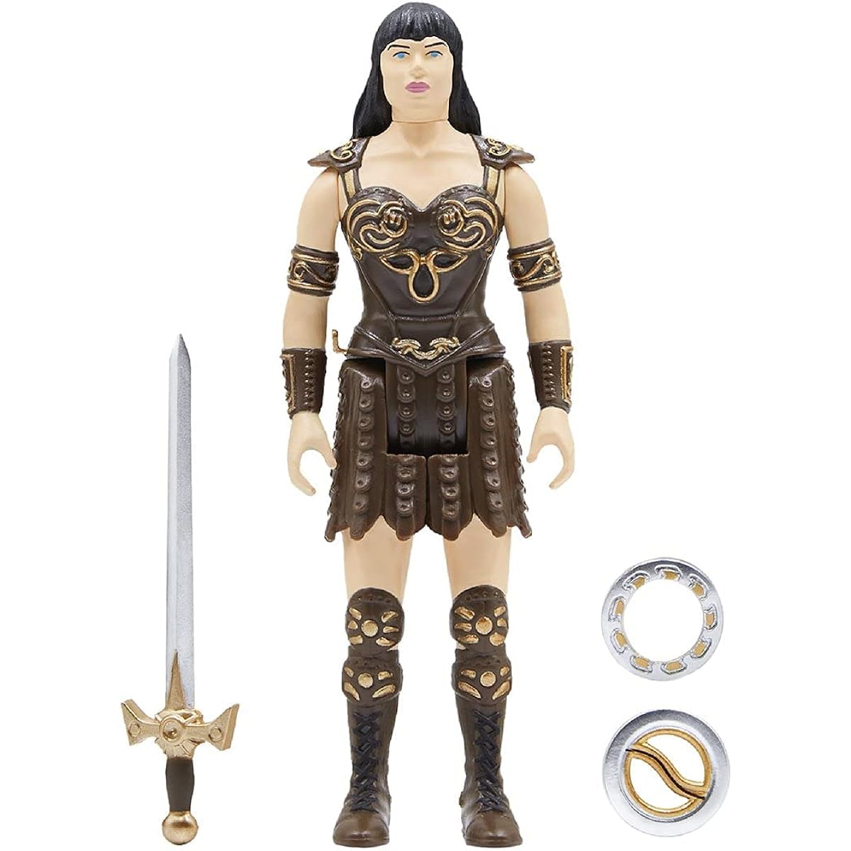 SUPER7 Xena Warrior Princess Xena Reaction Figure 3.75"