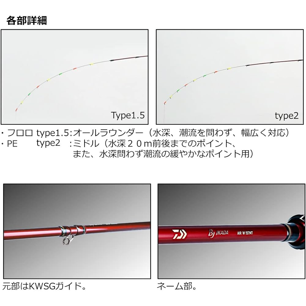 DAIWA Raft/Ikada BJ Ikada AIR W 157MT Red