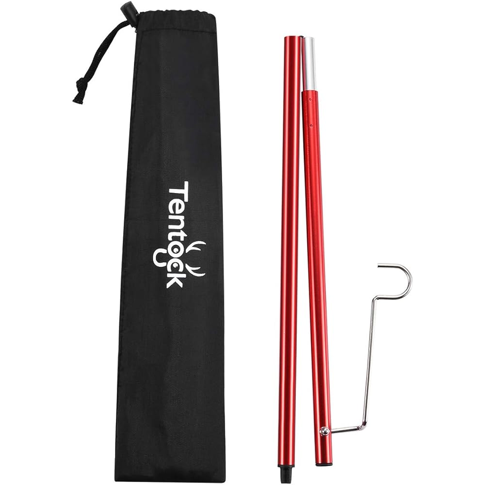 Tentock Outdoor Table, Camping Table, Folding Table, Compact Aluminum Table, Folding Roll Table, Solo, Kitchen, Table, Infinitely Expandable, For BBQ, Hiking, Outdoor Use, Storage Case Included