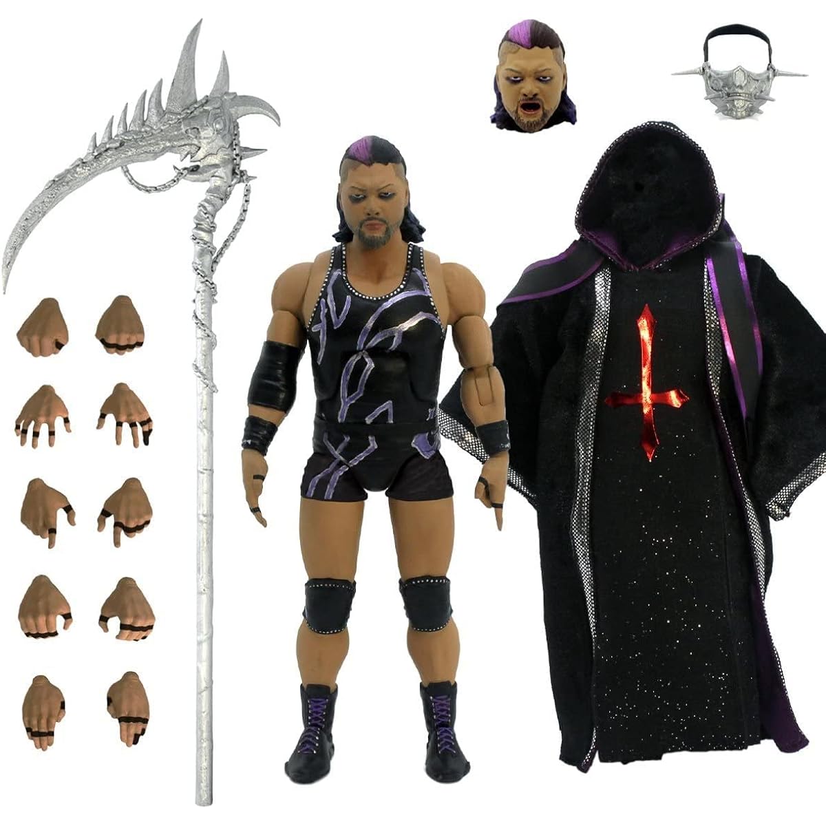 Super 7 New Japan Pro Wrestling Ultimate Evil 7 inch Action Figure