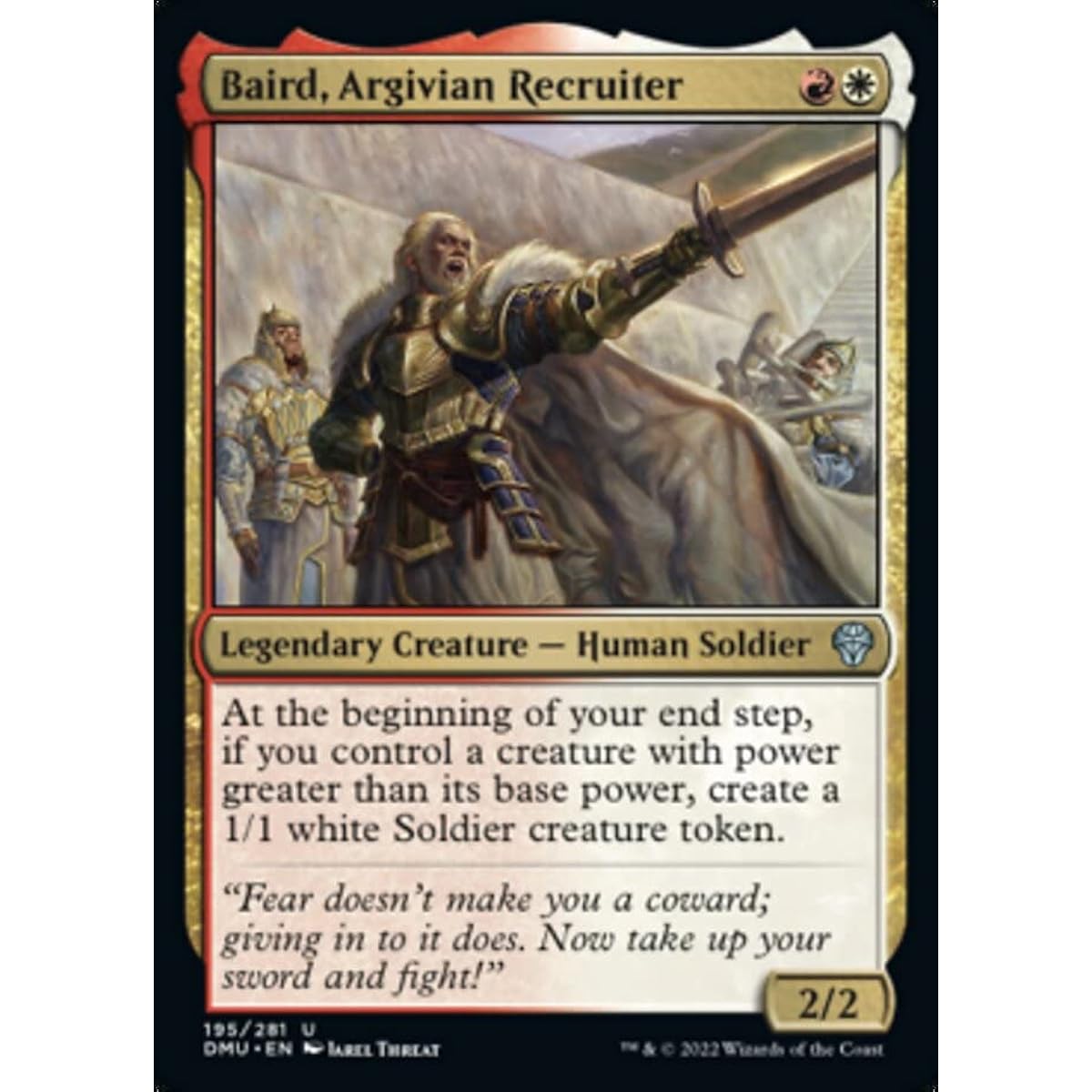 Magic: The Gathering - Baird, Albian Recruiter (195) - Dominaria United