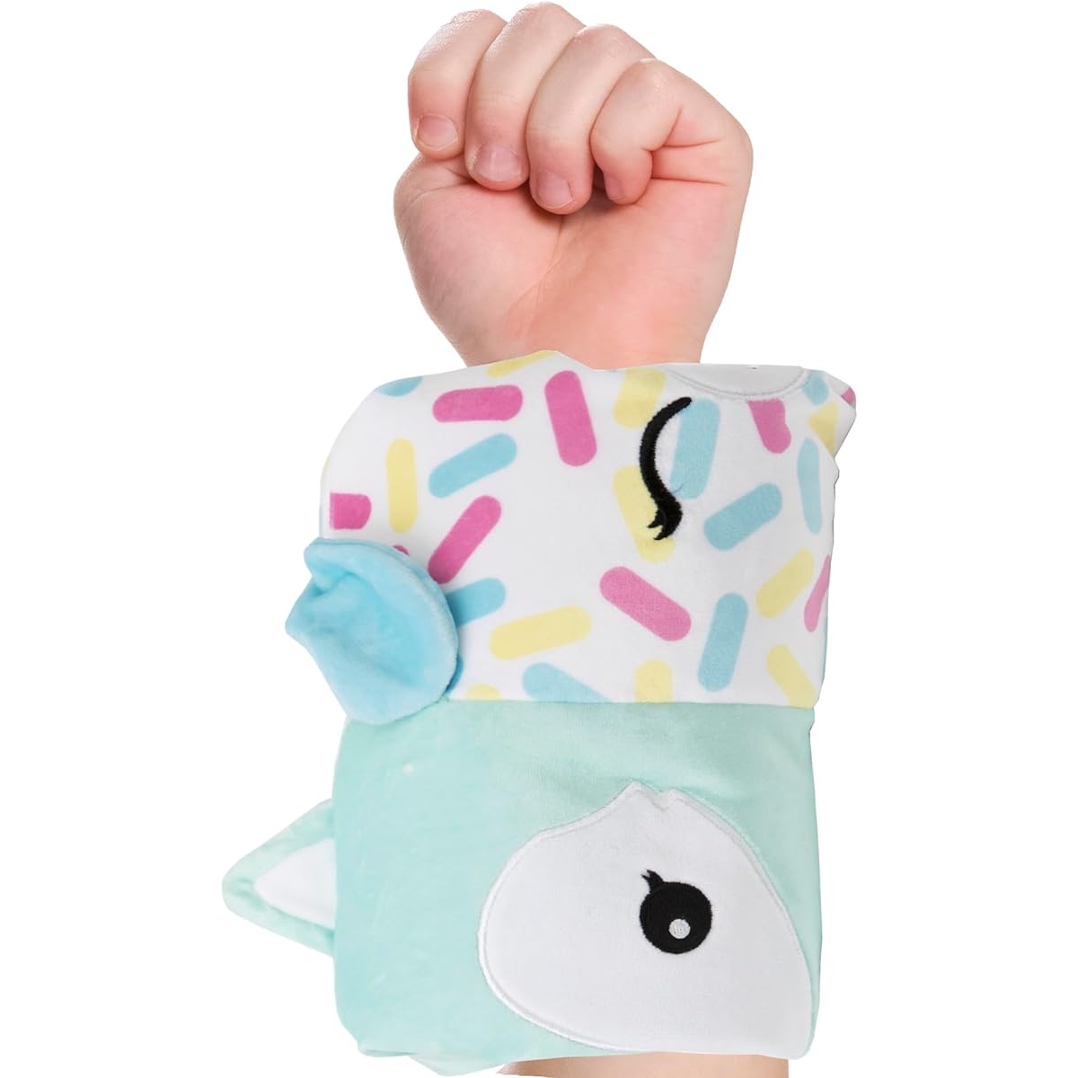 SmooshMiez - 2-in-1 Reversible Plush - Cute emotional support stuffed animal. Puppy + Fox, 9 inches.