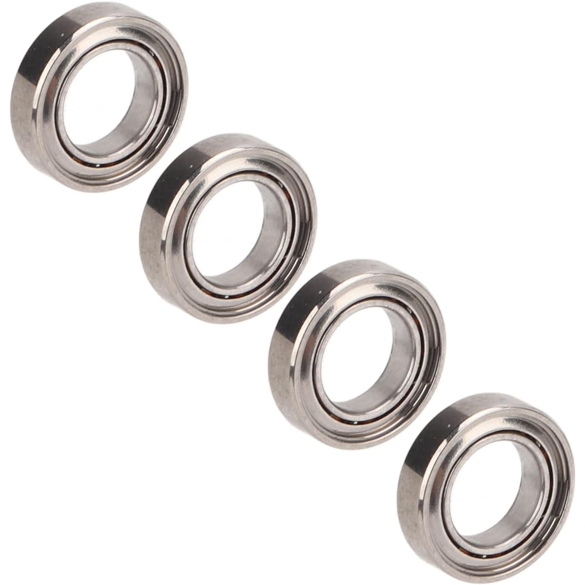VBESTLIFE RC Car Ball Bearings, Stainless Steel Ball Bearings 4x7x1.8mm for WLtoys 1/14 144010 Remote Control Car