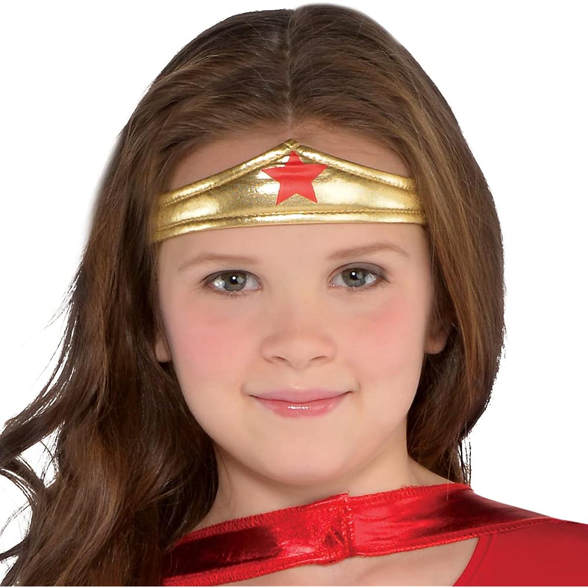 Costumes USA Wonder Woman Costume for Girls - Dress, Headband, Leg Warmers, Cape, etc.