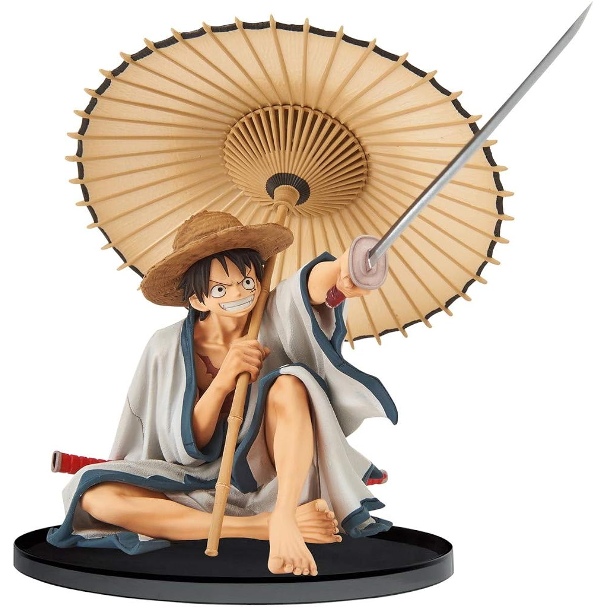 One Piece BANPRESTO WORLD FIGURE COLOSSEUM Figure King Summit Battle 2 vol.6 Monkey D. Luffy Regular Color