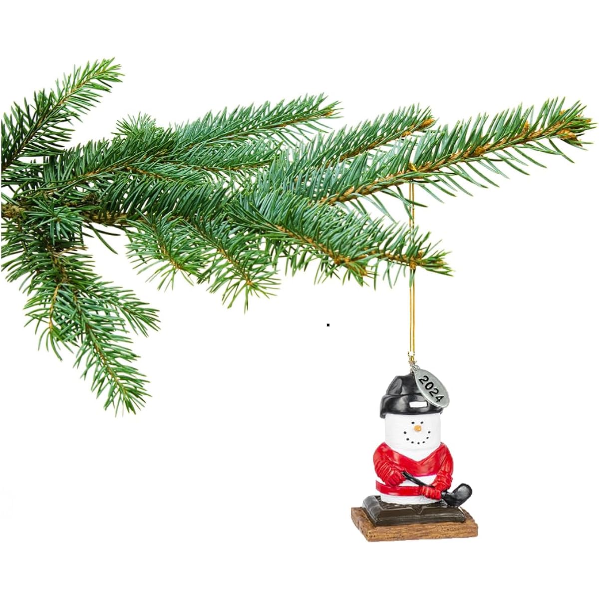 S'mores Ornament - Hockey S'mores Christmas Ornament 2022, Hockey Gift - Comes in a gift box and is ready to give as a gift